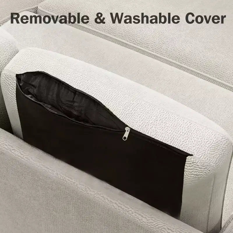 Divano Letto Trasformabile 2 in 1 con Chaise Longue Reversibile con Contenitore