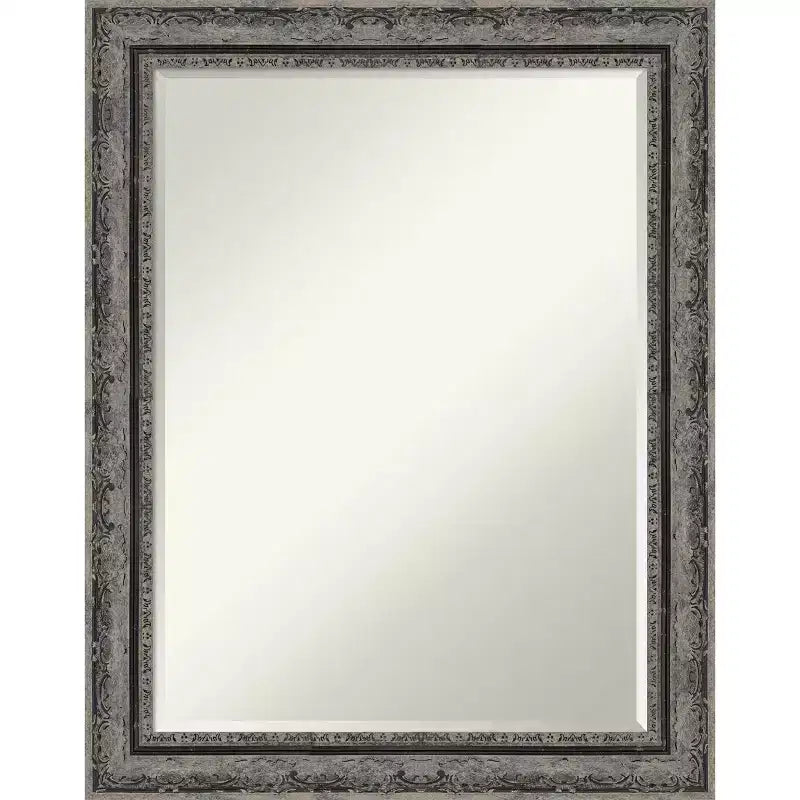 Specchio da parete per bagno con cornice smussata da mezzo pollice