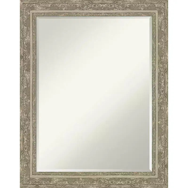 Specchio da parete per bagno con cornice smussata da mezzo pollice