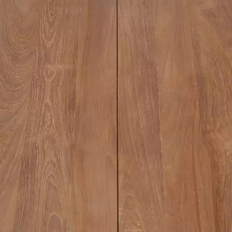 Tavolino da Caffè in Teak Naturale Legno Massello di Teak 60x60 cm Resistente