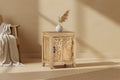 vidaXL Bedside Cabinet 15.7x11.8x19.7 Solid Mango Wood
