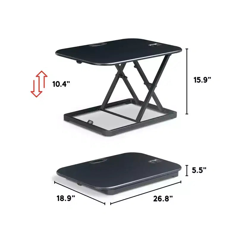 Supporto rialzato per laptop regolabile in altezza